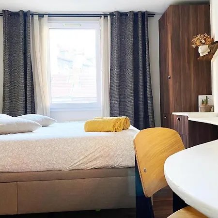 53 Berriat - T2 Avec Balcon, Moderne Et Bien Renove, Wifi Fibre